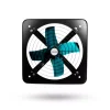 AKKO STAR 14 Inch Square Industrial Exhaust Fan with Cover in Sri Lanka