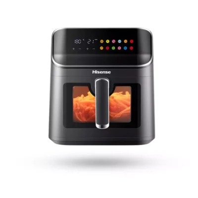 HISENSE 6.7L Air Fryer with Colorful Display & 10 Preset Cooking Menu